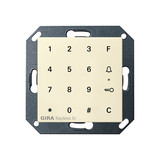 Gira 260501 Gira Keyless In Codetastatur System 55 Cremeweiß