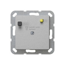 Gira 266426 FI-Schutzschalter 30 mA System 55 F Alu