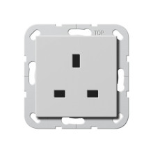 Gira 2776015 Steckdose BS 13 A SH System 55 Grau m