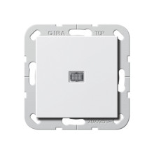 Gira 283403 Wipp-Kontroll BS 20 AX Aus 2-polig System 55 Reinweiß