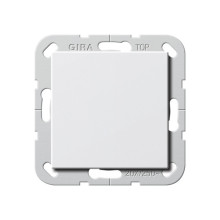 Gira 283603 Wippschalter BS 20 AX Aus 2-polig System 55 Reinweiß
