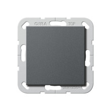 Gira 283628 Wippschalter BS 20 AX Aus 2-polig System 55 Anthrazit