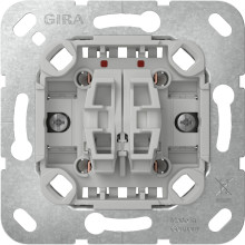 Gira 312800 Tastschalter Wechselsch. 2-fach Einsatz