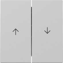 Gira 3294015 Wippe 2-fach Pfeil System 55 Grau m