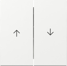 Gira 329403 Wippe 2-fach Pfeil System 55 Reinweiß