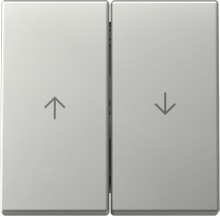 Gira 3294600 Wippe 2-fach Pfeil System 55 Edelstahl