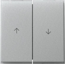 Gira 329465 Wippe 2-fach Pfeil Gira TX_44 (WG UP) F Alu