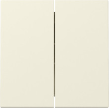 Gira 329501 Wippe 2-fach System 55 Cremeweiß