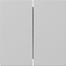 Gira 3495015 Wippe 2-fach gerade System 55 Grau m