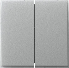 Gira 349565 Wippe 2-fach gerade Gira TX_44 F Alu