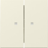 Gira 363101 Wippe 2-fach Kontrollfür System 55 Cremeweiß