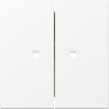 Gira 363127 Wippe 2-fach Kontrollfür System 55 Reinweiß m