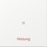Gira 367827 Wippe Kontrollfür + Heizung Ein/Aus System 55 Reinweiß m