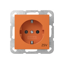 Gira 4188109 SCHUKO-Steckdose ZSV System 55 Orange