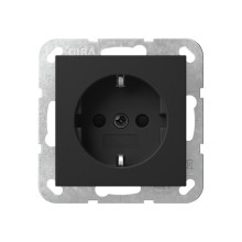 Gira 4453005 SCHUKO-Steckdose SP System 55 Schwarz m