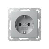 Gira 445326 SCHUKO-Steckdose SP System 55 F Alu
