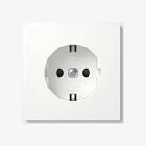 Gira 445366 SCHUKO-Steckdose SP (IP20) Gira TX_44 Reinweiß