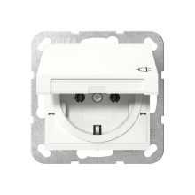 Gira 445403 SCHUKO-Steckdose KD System 55 Reinweiß