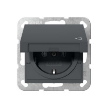 Gira 445428 SCHUKO-Steckdose KD System 55 Anthrazit
