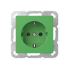 Gira 4455107 SCHUKO-Steckdose System 55 Grün