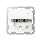Gira 455203 SCHUKO-Steckdose KD Kontroll + SP System 55 Reinweiß