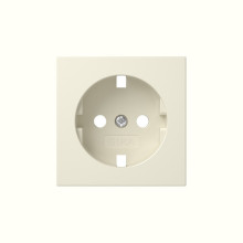 Gira 492001 Abdeckung SCHUKO-Steckdose System 55 Cremeweiß