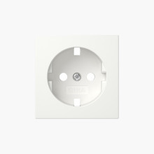 Gira 492003 Abdeckung SCHUKO-Steckdose System 55 Reinweiß