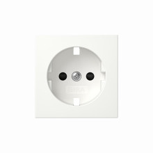 Gira 492127 Abdeckung SCHUKO-Steckdose SP System 55 Reinweiß m
