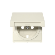 Gira 492201 Abdeckung SCHUKO-Steckdose KD System 55 Cremeweiß