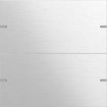 Gira 502217 Wippenset 2-fach Tastsensensor 4.95 Aluminium(elox.)