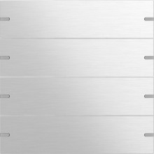Gira 502417 Wippenset 4-fach Tastsensensor 4.95 Aluminium(elox.)