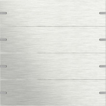 Gira 5024219 Wippenset 4-fach Tastsensensor 4.95 Edelstahl