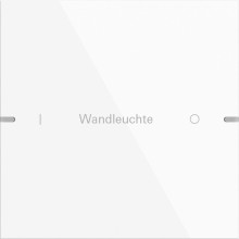 Gira 5031903 Wippenset 1-fach individuell Tastsensensor 4.95 Alum.Reinweiß(lack.)