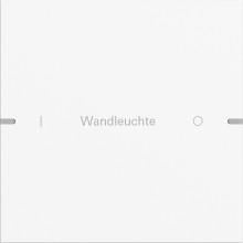 Gira 5031927 Wippenset 1-fach individuell Tastsensensor 4.95 Alum.Reinweiß m(lack.)