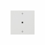 Gira 510527 RF BedienAufsatz 1-fach Pfeile KNX System 55 Reinweiß m