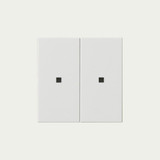 Gira 510703 RF BedienAufsatz 2-fach KNX System 55 Reinweiß