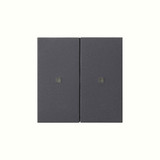 Gira 510728 RF BedienAufsatz 2-fach KNX System 55 Anthrazit