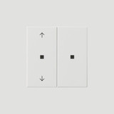 Gira 510803 RF BedienAufsatz 2-fach Pfeile KNX System 55 Reinweiß