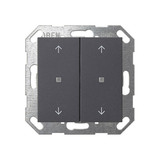 Gira 517428 Taster Wippe 2-fach Pfeile OneKNX System 55 Anthrazit
