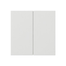 Gira 5362112 S3000 BedienAufsatz 2-fach Flächenschalter Reinweiß