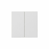Gira 536227 S3000 BedienAufsatz 2-fach System 55 Reinweiß m