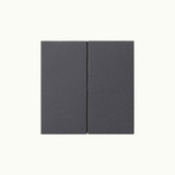 Gira 536228 S3000 BedienAufsatz 2-fach System 55 Anthrazit