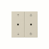 Gira 536301 S3000 BedienAufsatz Memory Pfeile System 55 Cremeweiß