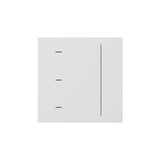Gira 536527 S3000 TouchAufsatz System 55 Reinweiß m