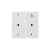 Gira 536727 S3000 Jal.-/Schaltuhr Bluetooth Pfeile System 55 Reinweiß m