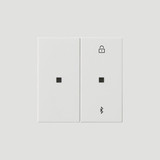Gira 538103 S3000 Jal.-/Schaltuhr Bluetooth System 55 Reinweiß