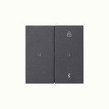 Gira 538128 S3000 Jal.-/Schaltuhr Bluetooth System 55 Anthrazit