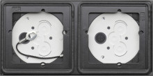 Gira 5502910 Aufputzgehäuse 2-fach System 106 Anthrazit