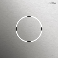 Gira 5578914 Frontplatte Sprachmodul System 106 Edelstahl V4A