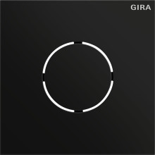 Gira 5578925 Frontplatte Sprachmodul System 106 Schwarz m